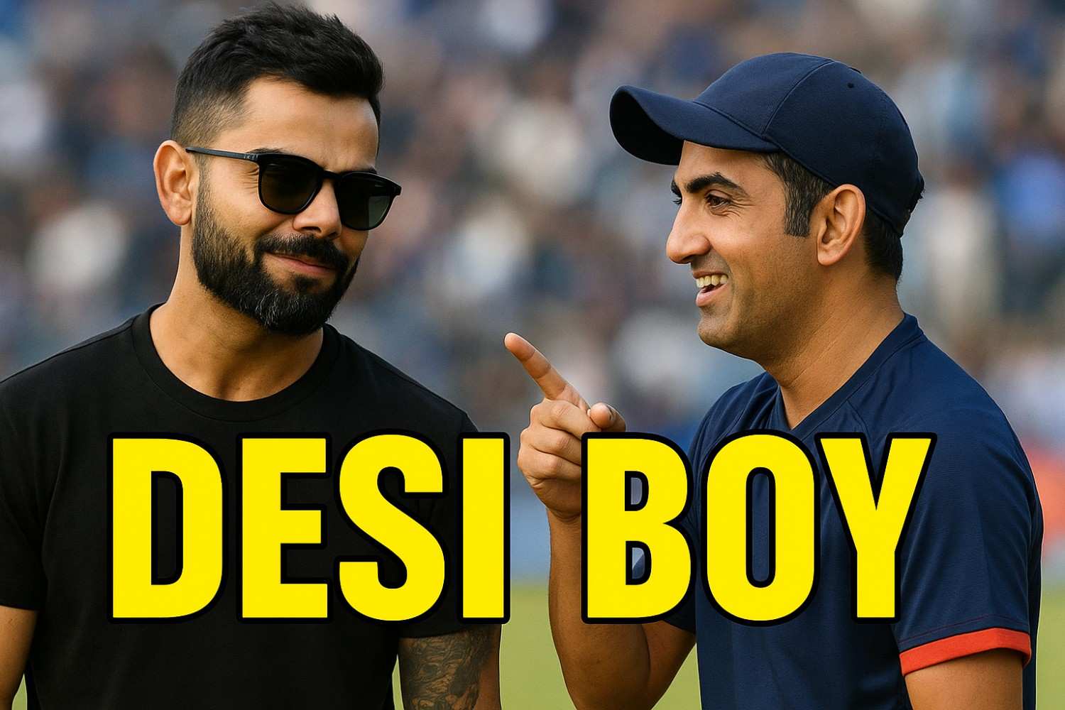 विराट कोहली बने क्रिकेट के असली &#8220;Desi Boy&#8221;? गौतम गंभीर का नया टैग कर रहा तहलका!